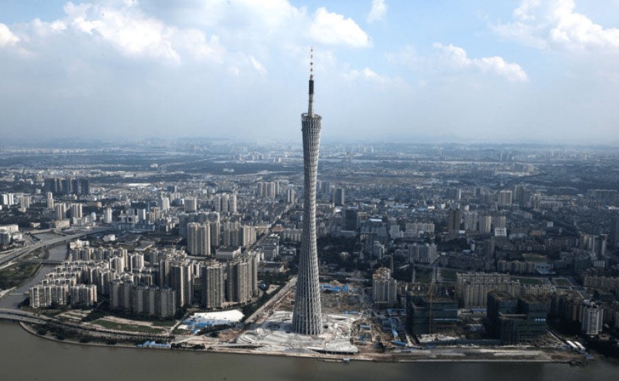 Canton Tower, Guangzhou, Guangdong, China